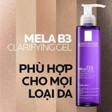  Gel Rửa Mặt Mờ Thâm, Sáng Da La Roche-Posay Mela B3 Clarifying Micro-Peeling Gel 200ml. 
