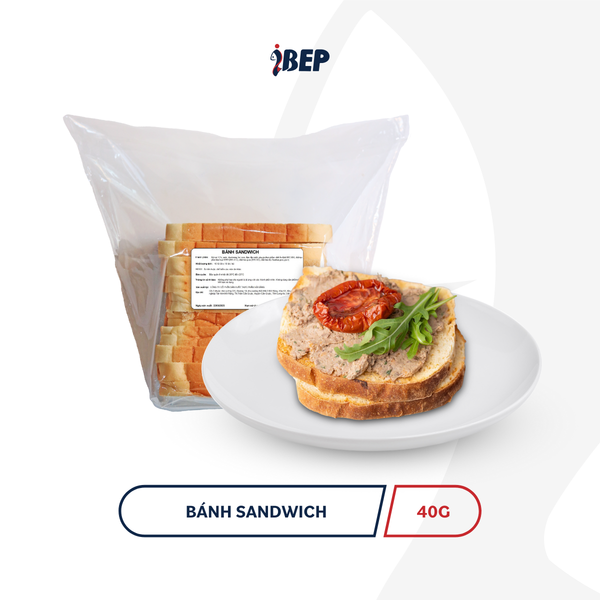 Bánh Mì Sandwich iBep - Gói 400g/10 Lát