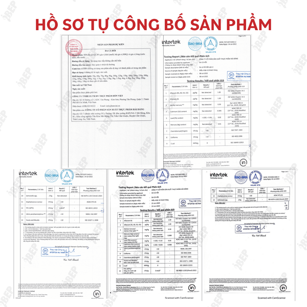 Nhân Burger Cá Đông Lạnh iBep - Gói 700gr