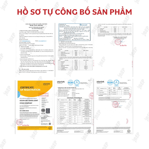 Nhân Burger Cá Đông Lạnh iBep - Gói 700gr