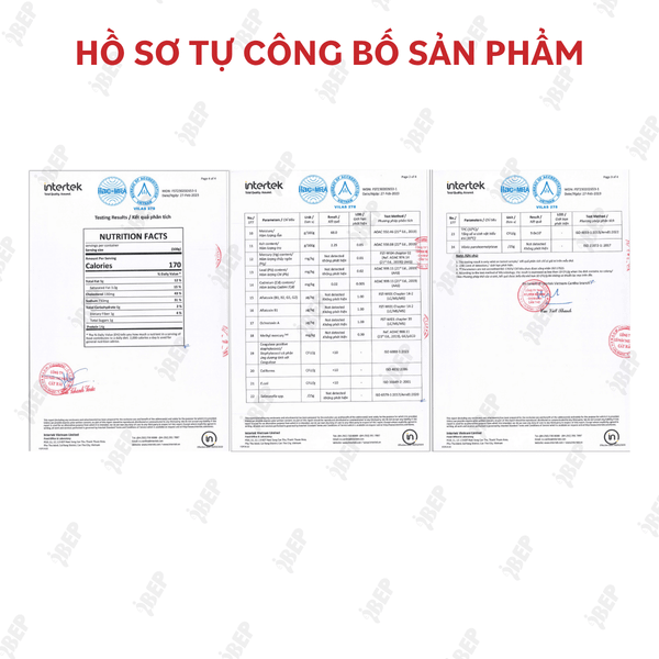 Chả mực Hạ Long iBep - Gói 1kg (30 - 33 Miếng)