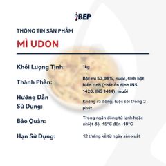 Mì Udon iBep - Gói 1kg