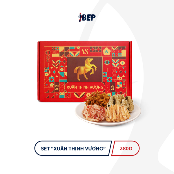 Set quà Xuân Thịnh Vượng - 6 vị 380g