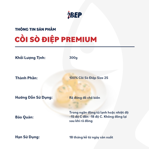 Cồi Sò Điệp Nhật Size Premium (size 23g up)