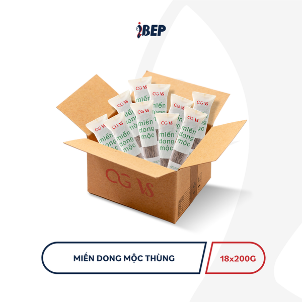 Miến Dong Sợi Nhỏ - Gói 200gr - Cắt Sợi Vừa Ăn