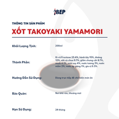 Xốt Takoyaki Yamamori - Chai 200ml