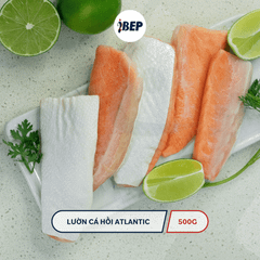 Bụng cá hồi Atlantic iBep - Gói 500gr