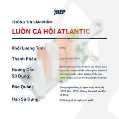 Bụng cá hồi Atlantic iBep - Gói 500gr