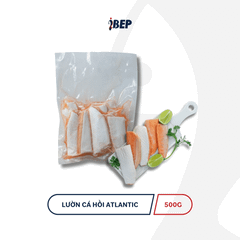 Bụng cá hồi Atlantic iBep - Gói 500gr