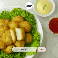 Mực tẩm bột chiên xù iBep - Gói 1kg