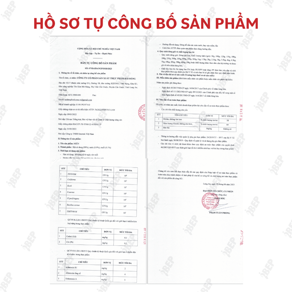 Miến Dong Sợi Nhỏ - Gói 200gr - Cắt Sợi Vừa Ăn