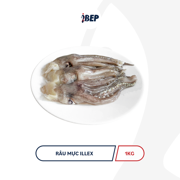 Râu mực illex iBep - Gói 1kg
