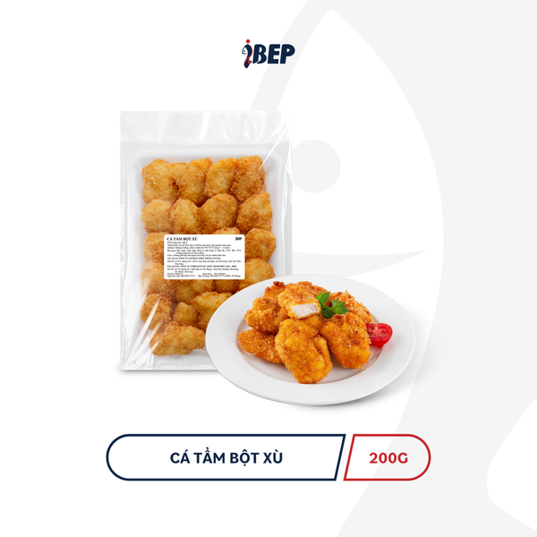 Cá Tẩm Bột Chiên Xù iBep