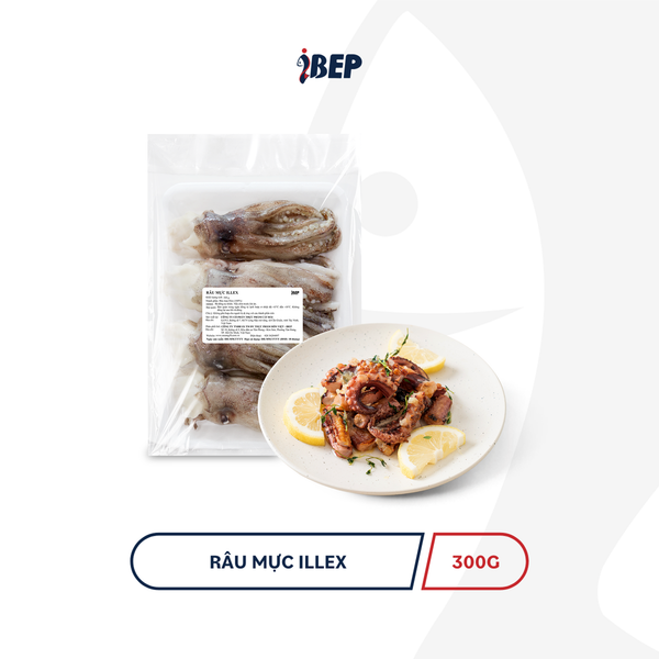 Râu mực illex iBep - Gói 1kg