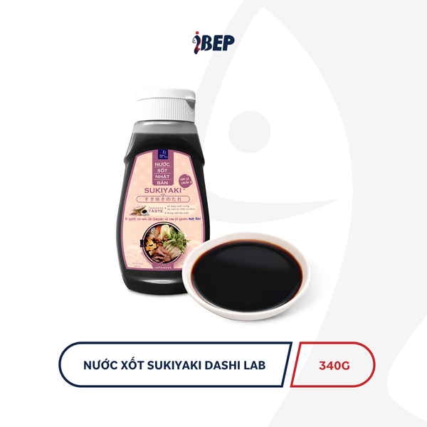 Nước Xốt Sukiyaki Dashi Lab - Chai 340g