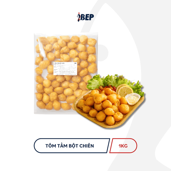 Tôm Nugget Chiên Giòn iBep