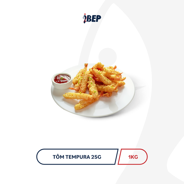Tôm chiên tempura iBep