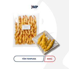 Tôm chiên tempura iBep