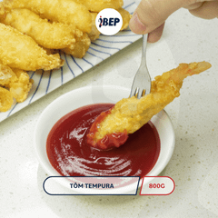Tôm chiên tempura iBep
