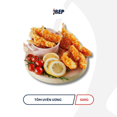 Tôm chiên uyên ương iBep - Gói 500gr