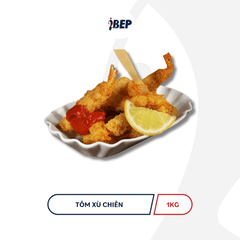 Tôm xù chiên iBep - Gói 1kg - Mỗi con 14gr