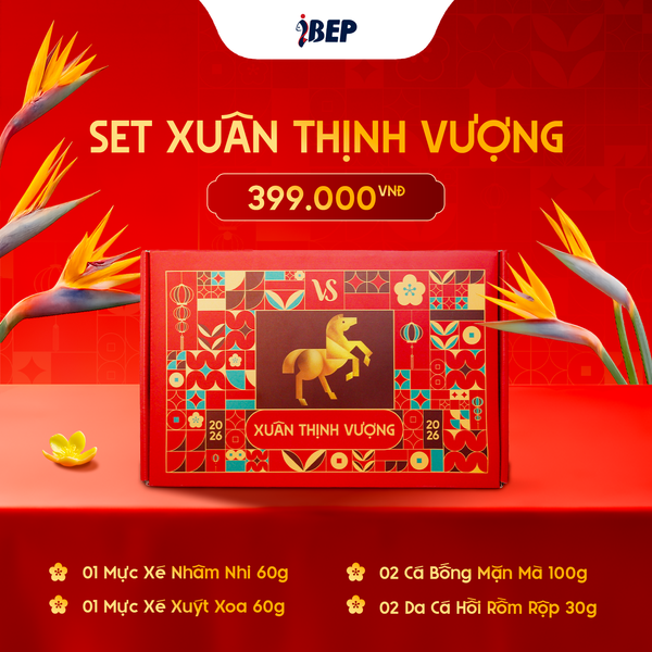 Set quà Xuân Thịnh Vượng - 6 vị 380g