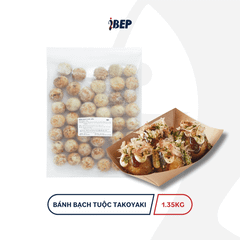 Bánh Bạch Tuộc Takoyaki iBep làm sẵn - Gói 1.35kg