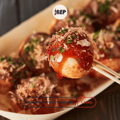 Bánh Bạch Tuộc Takoyaki iBep làm sẵn - Gói 1.35kg