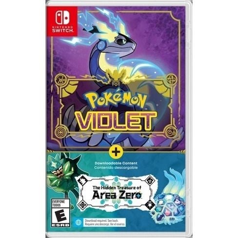 NSW 2nd - Pokemon Violet + The Hidden Treasure of Area Zero - Nintendo Switch