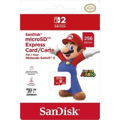 Thẻ Nhớ Sandisk microSD Express cho Nintendo Switch 2 - 256GB