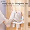 Kệ treo giá để dép nhà tắm, nhà vệ sinh, phòng khách hít tường không đục lỗ không dán keo dễ dàng di chuyển
