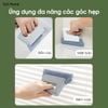 Bàn chải vệ sinh rãnh cửa sổ, cửa lùa bàn chải kẹp vải Microfiber có thể tháo rời lau khe điều hoà cửa gió rèm cửa đa năng