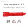 Cờ lê đa năng 5 trong 1 chuyên dụng cho vòi nước, chậu rửa
