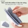 Bàn chải vệ sinh rãnh cửa sổ, cửa lùa bàn chải kẹp vải Microfiber có thể tháo rời lau khe điều hoà cửa gió rèm cửa đa năng