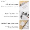 Bộ 10 miếng (5 cặp) nam châm hít cửa tủ siêu mỏng inox thép không gỉ, chốt cửa tủ quần áo, tủ bếp không cần khoan đục