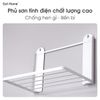 Kệ treo đồ hít nam châm gấp gọn giá đỡ cạnh máy giặt không cần khoan