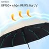 Ô che nắng móc treo balo chống tia UV UPF 50+ tự động đóng mở