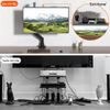 Kệ để đồ gắn arm VESA sau màn hình khay gắn VESA giá đỡ loa, tai nghe, ổ điện