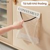Túi lưới đựng túi nilon khô thoáng gọn gàng treo cửa tủ bếp tiện ích