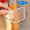 Thanh chia ngăn tủ lạnh điều chỉnh vách ngăn chia khay phân loại gia vị chai lọ sắp xếp tủ lạnh (bộ 10 miếng)