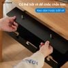 Khay đi dây điện giá đỡ ổ điện dưới gầm bàn chữ U quản lý cáp ổ cắm gọn gàng