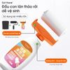 Con lăn sơn tường thông minh dạng cây sơn nước che vết bẩn, rêu mốc, vết vẽ bậy tự sơn sửa tường nhà (màu trắng khô nhanh)