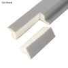 Set gioăng cách âm cửa lùa 3 lớp, foam chèn khe cửa chống bụi, chống côn trùng, chống gió lùa