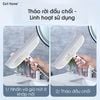 Chổi gạt nước silicone cây lau nước nhà tắm, sàn nhà, mặt kính chổi quét bụi bẩn có thể điều chỉnh góc xoay