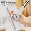 Cây lau nhà kẹp khăn giấy ướt không cần giặt giẻ siêu tiện lợi bản nâng cấp 25cm