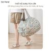 Túi đi biển du lịch gấp gọn chống thấm túi đựng đồ shopping tái sử dụng nhiều lần