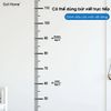 Thước đo chiều cao dán tường 2m dễ đọc có thể tháo rời không bong tróc sơn tường