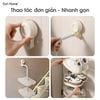 Kệ treo giày dép gắn cửa hít chân không gắn tường nhỏ gọn tiết kiệm không gian lắp đặt nhanh chóng (3 Tầng)