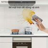 Tấm chắn dầu mỡ bảo vệ tường bếp chịu nhiệt dán tường trong suốt không dùng keo, dễ vệ sinh
