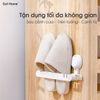 Kệ treo giá để dép nhà tắm, nhà vệ sinh, phòng khách hít tường không đục lỗ không dán keo dễ dàng di chuyển